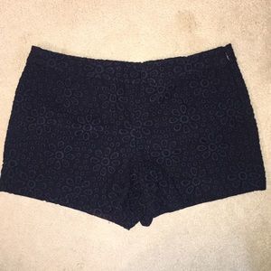 J Crew Embroidered Shorts